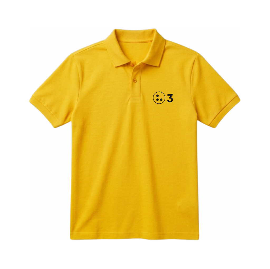 [YP-S] Yellow Polo T-Shirt (S)